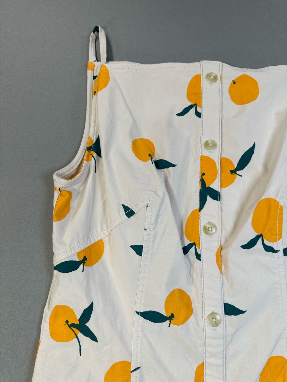 NWT Maeve x Anthropologie Dylan Mierzwinski Colette Citrus Midi Dress - Medium - Picture 7 of 16